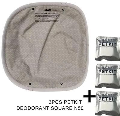 Inspired Living PETKIT PURA MAX High Performance Cat Litter Box Replacement Pad Waterproof Anti Stick Liner pad And 3 Pice N50