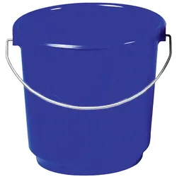 5x Lockweiler Haushaltseimer, Reinigungsutensil, Blau