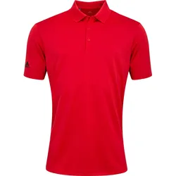 adidas Polo Performance, kurzarm, rot