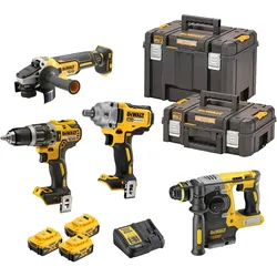 DeWalt Akku-Kombopack DCK428P3T-QW - 4tlg. - 18V - 3x 5,0Ah Akku - TSTAK-Box