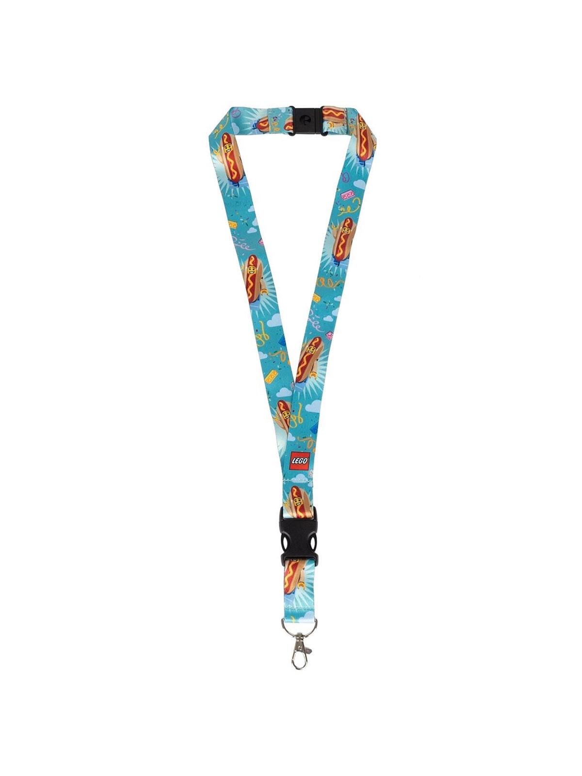 LEGO Lanyard Hot Dog Guy