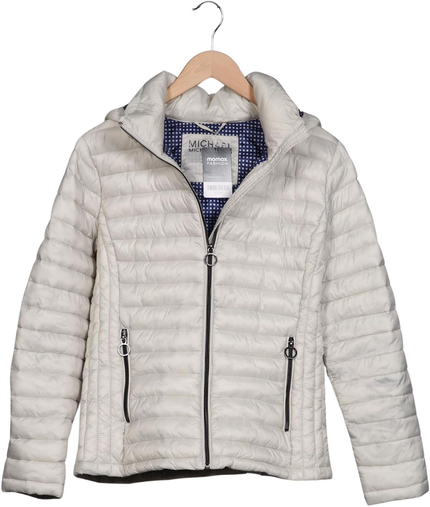 Michael Michael Kors Damen Jacke, Cremeweiß, Gr. L, Synthetik - Second Hand