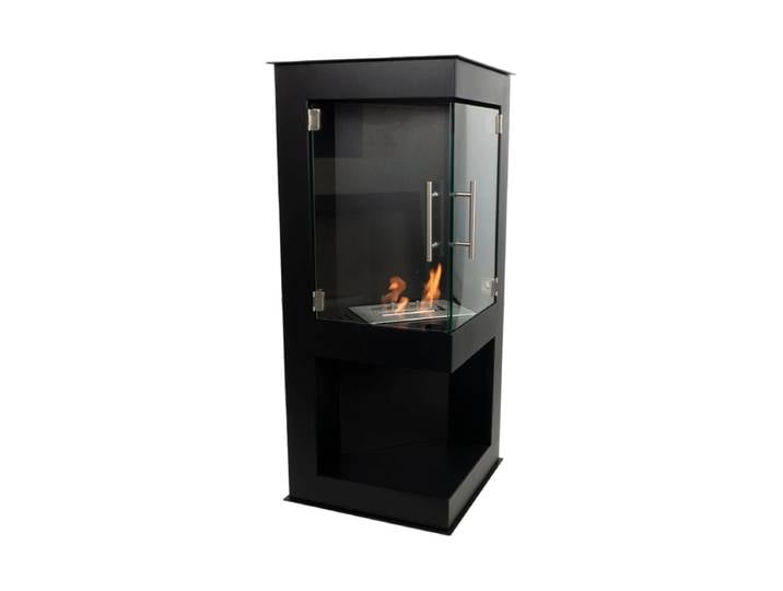 Design Bioethanol Kamin „Alaska“, schwarz CACHFIRES
