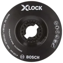 Bosch X-LOCK Stützteller weich mit X-LOCK Clip für einfache Stütztellerwechsel