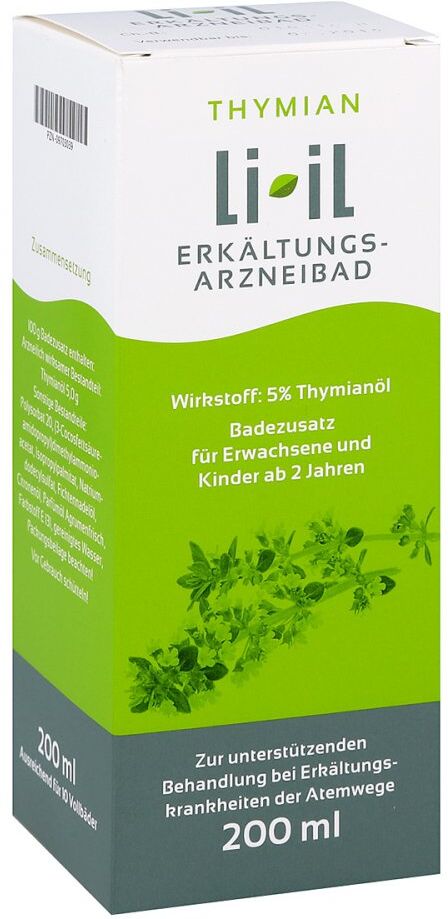 Thymian Li-iL Erkältungs-Arzneibad 5%
