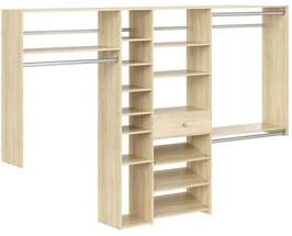 Easy Track 9 Ft. W. Premium Laminate Closet Kit