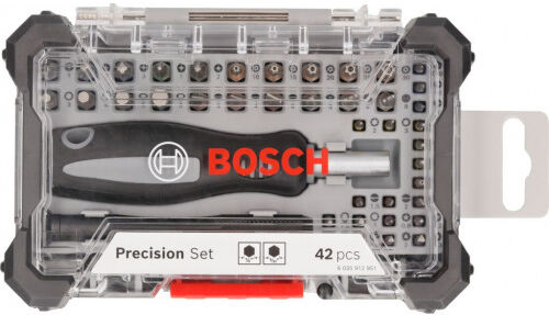 Bosch Coffret d&amp;#039;embouts de vissage de précision, 42 pieces 2607002835