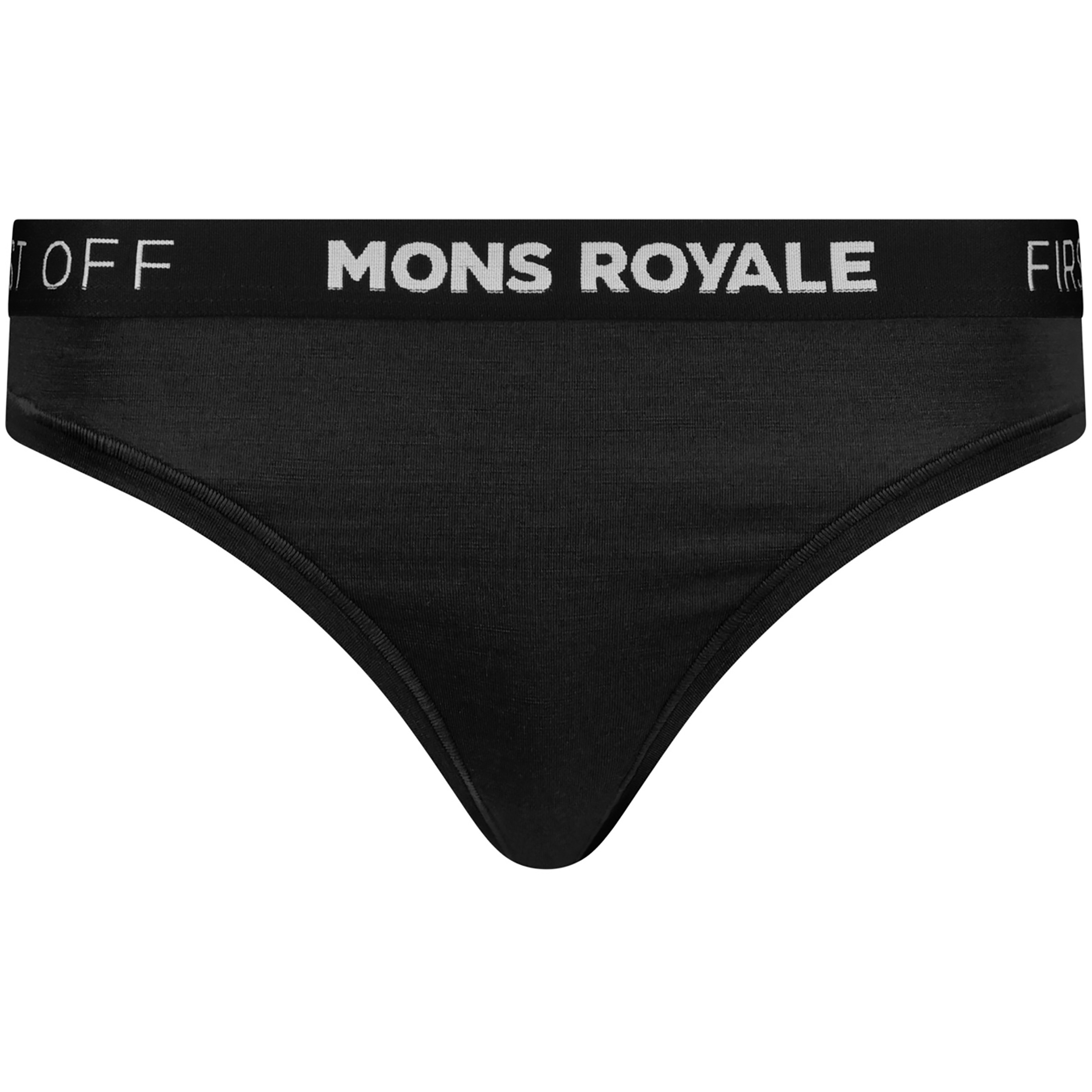 Mons Royale Stratos Merino Damen Kurze Unterhose schwarz Größe M Elastisch Merinowolle