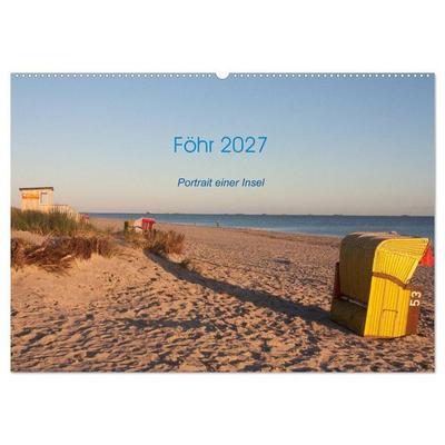 Föhr 2027. Porträt einer Insel (Wandkalender 2027 DIN A2 quer), CALVENDO Monatskalender