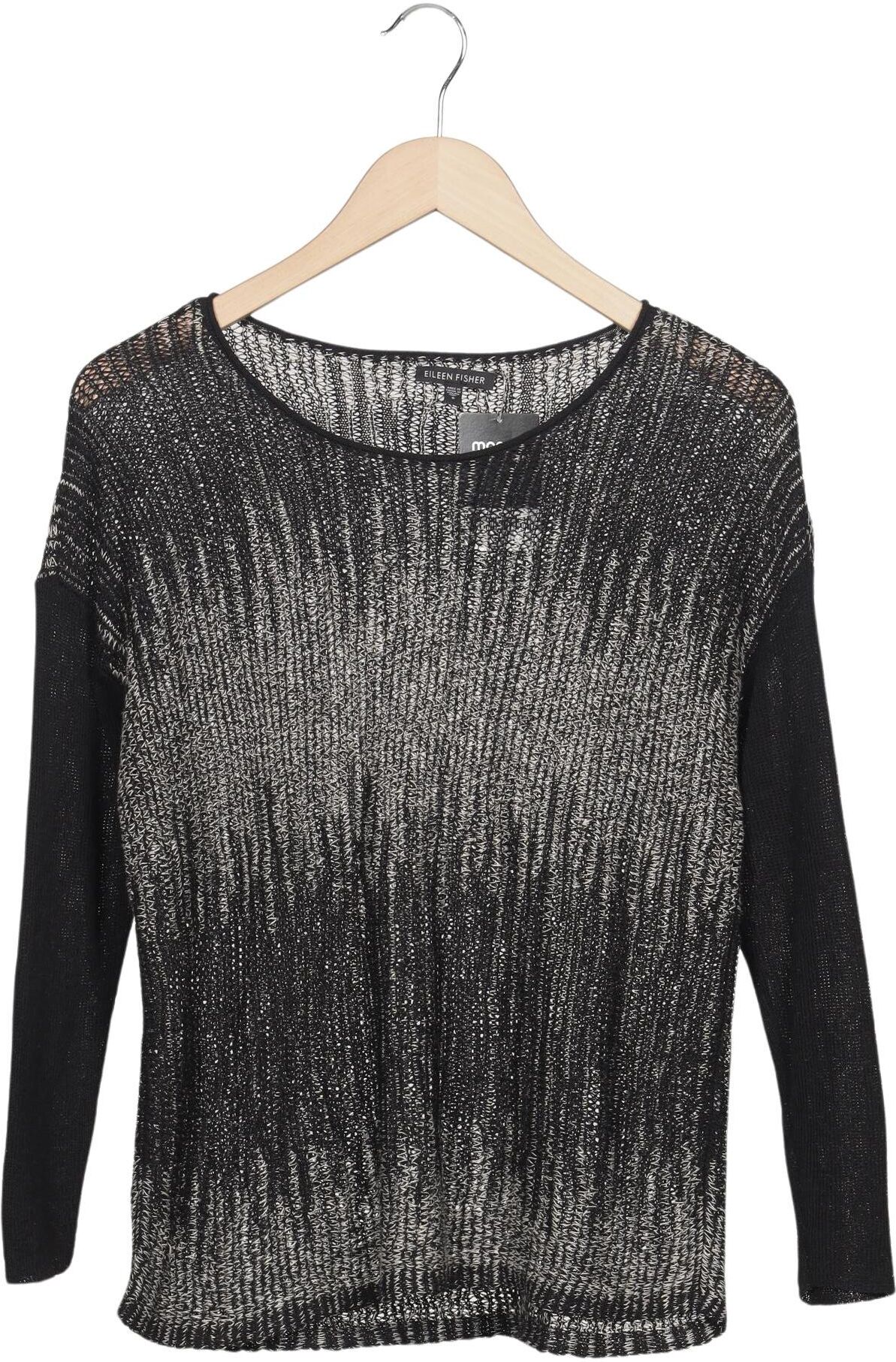 Eileen Fisher Damen Pullover, Mehrfarbig, Gr. S, Wolle / Leinen - Second Hand
