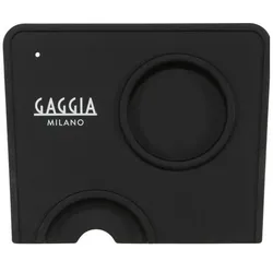 Gaggia Tamping-Matte Silikon, mit Logo, Zubehör Kaffeemaschinen, Schwarz