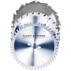 Flury HM-Kreissägeblatt-Set "Zimmerer" 350x30 16 FZ 32 WZ 54WZ 910001