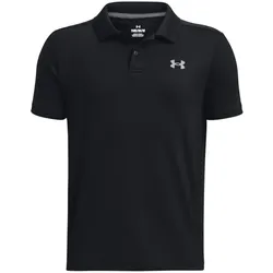 UNDER ARMOUR Performance Poloshirt Jungen 001 - black/pitch gray M (137-149 cm)