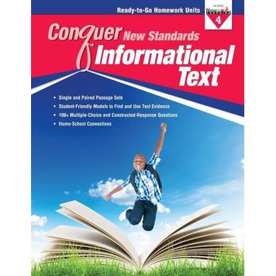 Conquer New Standards Informational Text (Grade 4) Workbook, Taschenbuch von , Newmark Learning, 978-1-4788-3231-7