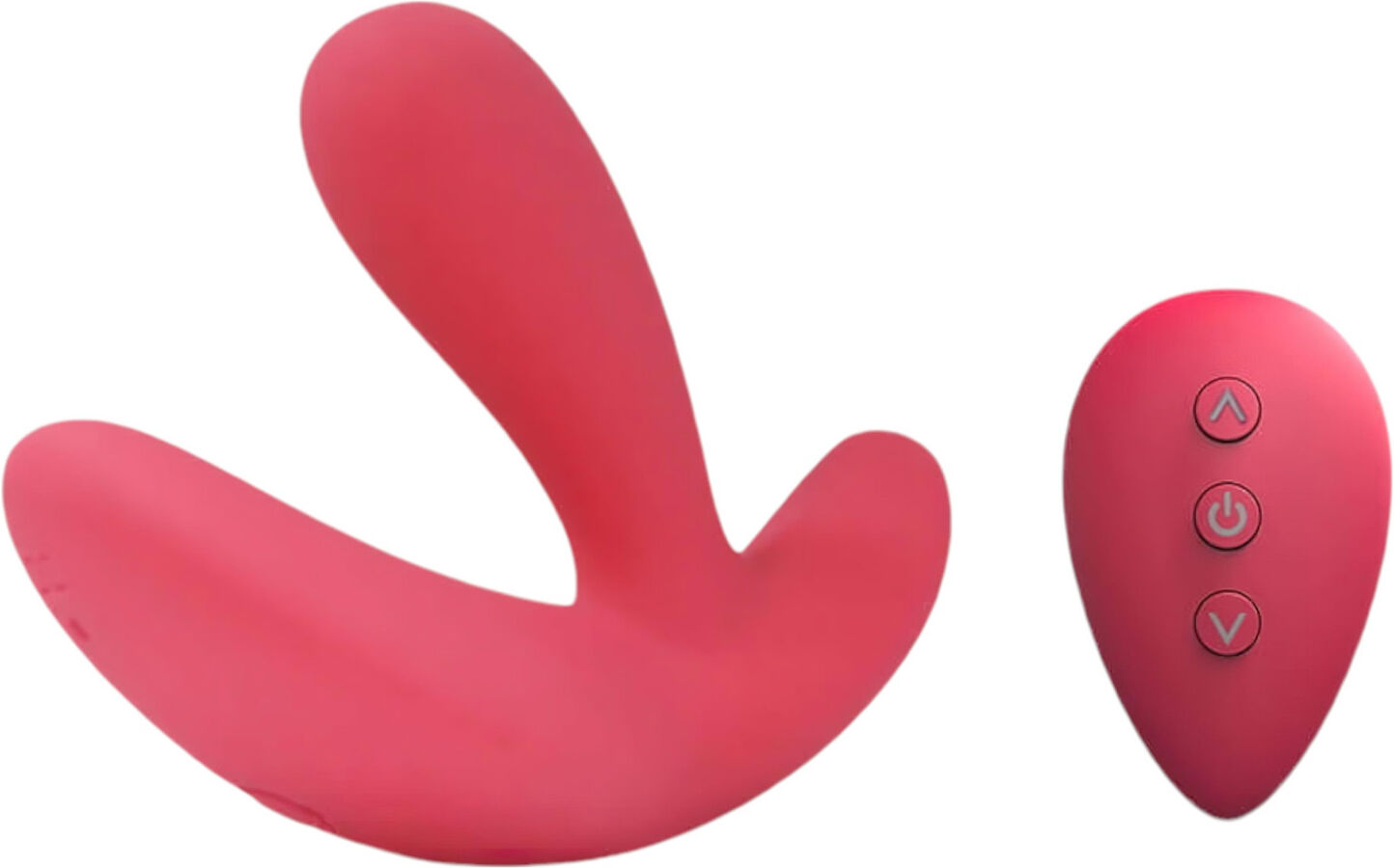 Cotoxo - Prostata Vibrator Med Fjernbetjening - Silikone - Rød