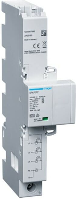 Hager Parafoudre combiné 4P T1+T2+T3 SPA701Z (SPA701Z)