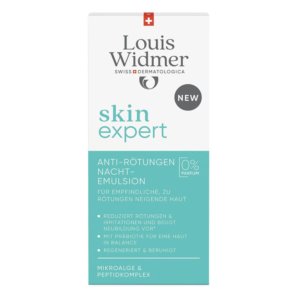 LOUIS WIDMER GmbH Louis Widmer skinexpert Anti-Rötungen Nachtemulsion o.p 19146918