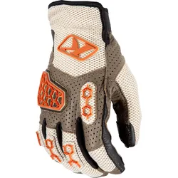 Klim Mojave Pro, Handschuhe - Beige/Schwarz/Orange - S