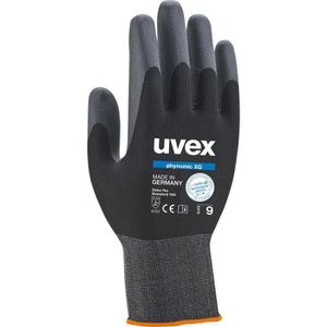 Uvex Arbeitshandschuhe Phynomic XG, Nitril-Beschichtung, schwarz, Größe 10 / XL