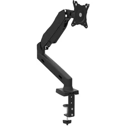 Omega Braccio per Monitor (Tisch, 27", 8 kg), Monitor Halterung, Schwarz