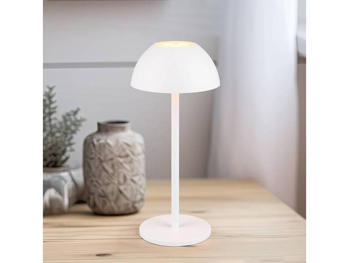 Wegeleuchte Ricardo Ø 14cm Weiß/Weiß