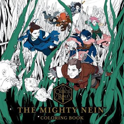 Critical Role: The Mighty Nein Coloring Book, Taschenbuch von Critical Role, Random House N.Y., 978-1-5067-3423-1