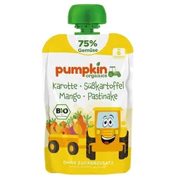 Quetschie - Karotte, Süßkartoffel, Mango, Pastinake 100g
