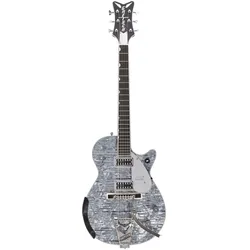 Gretsch LTDG 6134T-58  Edition Penguin with String-Thru Bigsby EB  Light Blue Pe... - E-Gitarre