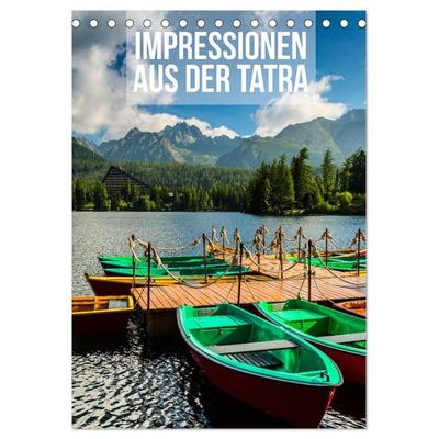 Impressionen aus der Tatra (Tischkalender 2027 DIN A5 hoch), CALVENDO Monatskalender