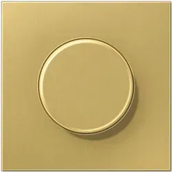 Jung Abdeckung für Drehdimmer (Messing Classic)