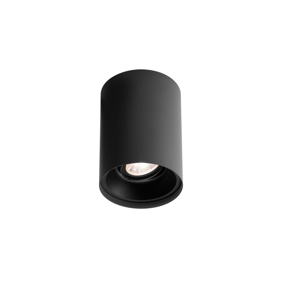 Wever & Ducré LED-Downlight SOLID CEILING SURF 1.0 LED schwarz 3000K 133764B5 5404037302857