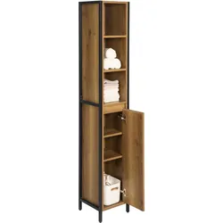 SoBuy, Badezimmerschrank, Hochschrank (30 x 28 x 168 cm)