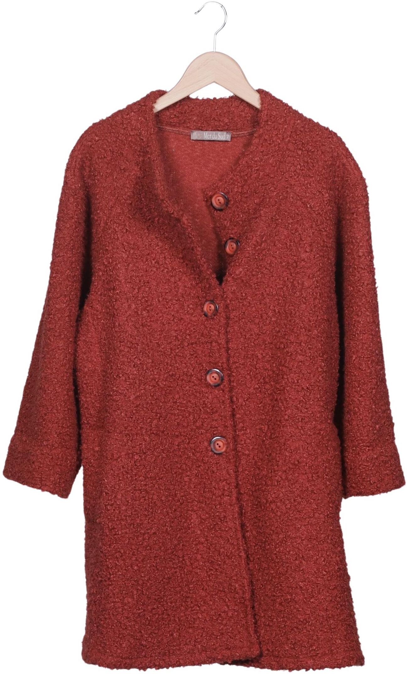 Mer du Sud Damen Mantel, Rot, Gr. 3Xl, Synthetik - Second Hand