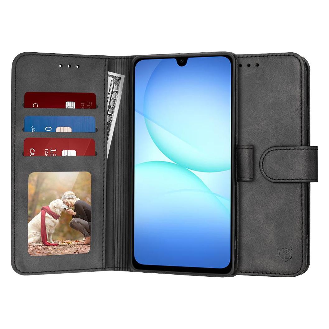 Techsuit - Diary Book - Samsung Galaxy A17 5G - Black (Samsung Galaxy A17) (59432431)