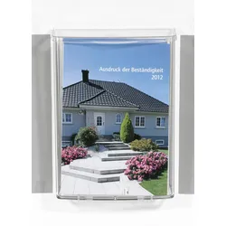 SIGEL Wandprospekthalter DIN A4 1-Fach transparent