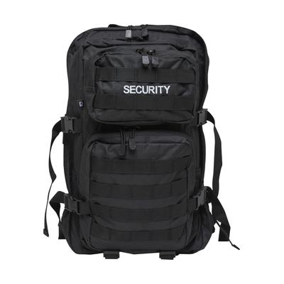 Rucksack BRANDIT "Brandit Security US Cooper Large Backpack", Gr. onesize, schwarz, Polyester, Rucksäcke Rucksack