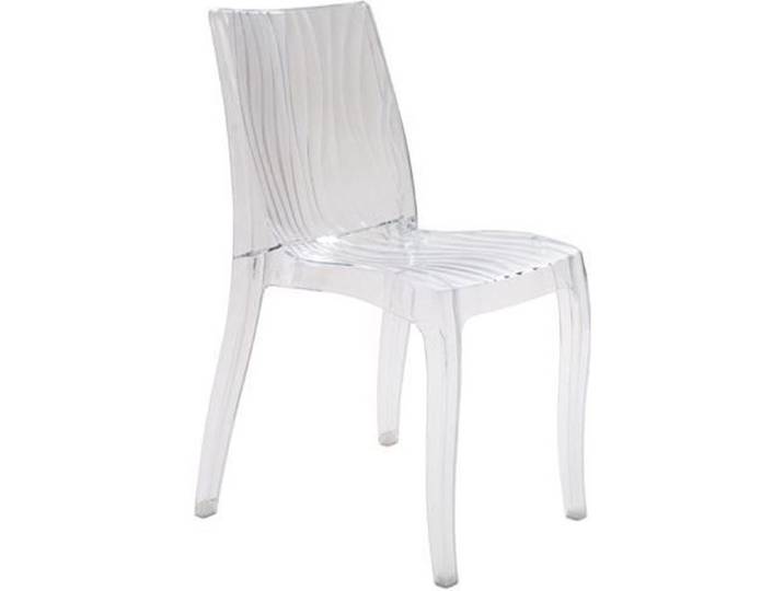 Chaise DUNE empilable / Transparent