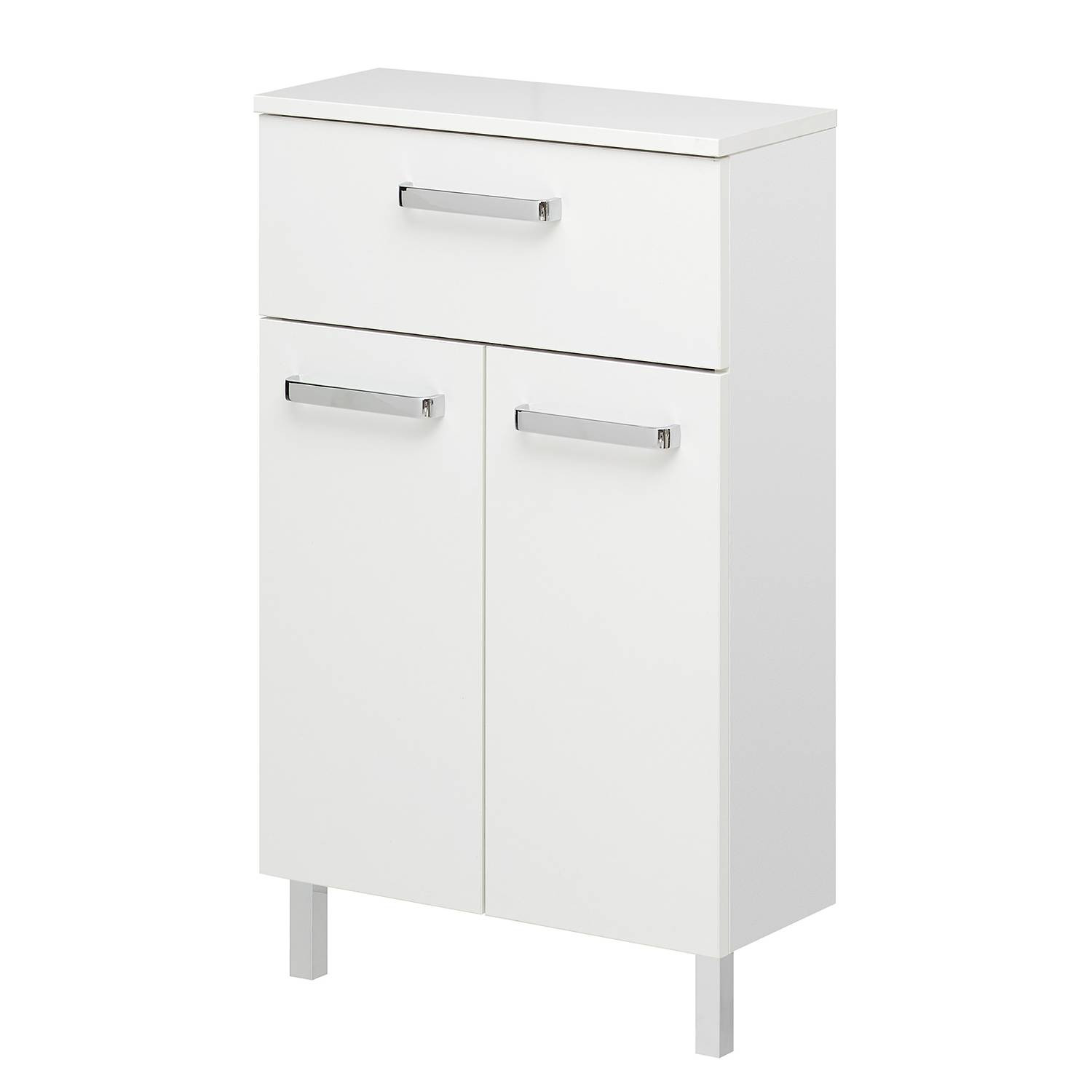 home24 Lage kast II wit, B/D/H: 81 x 50 x 20 cm