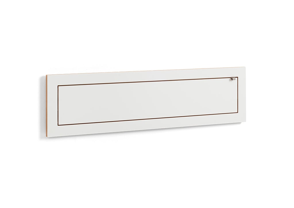 Ambivalenz Fläpps 100x27-1 Regal (weiß) weiß FL240002