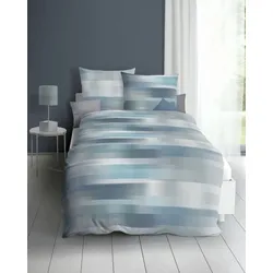 kaeppel Bettwäsche Satin Vision türkis 155x200 cm + 80x80 cm