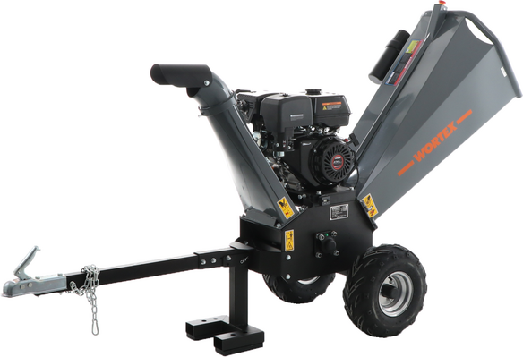 Wortex Drake D420/120L - Biotrituratore a scoppio - Motore Loncin G420F da 15Hp