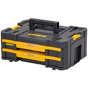 DeWalt Sortimentskasten TSTAK Box IV, DWST1-70706, 44 x 17,6 x 31,4cm, Kunststoff, mit 18 Fächern