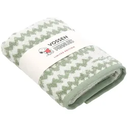 Vossen Frottierserie Charlie Brown eucalyptus Handtuch 50x100 cm