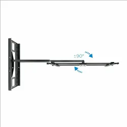 TV-Halterung mit Arm TooQ LP4380XL-B Schwarz 10400 mAh