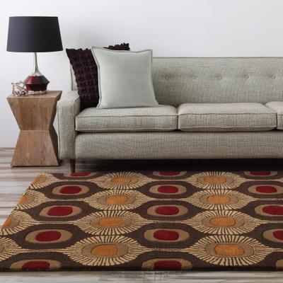 Livabliss Hand-Tufted Ella Geometric Indoor Area Rug - 8' x 10' Kidney