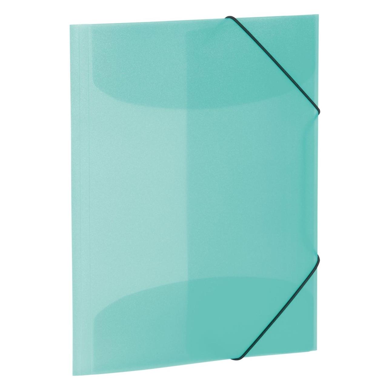 Herma 3 Zeichenmappen DIN A3 dunkelgrün transparent (A3, 3x) (19584)