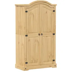 vidaXL Kleiderschrank Corona 102x52x186 cm Massivholz Kiefer