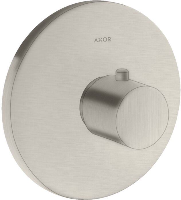 Hansgrohe Axor Uno Fertigmontageset 38715800 Unterputz-Thermostat, Edelstahl-Optik