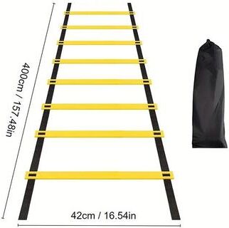 Uplifted Finds Professional Agility Training Ladder Industrial Grade Speed & Flexibility Equipment 4 M