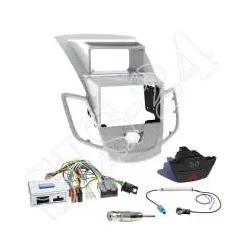 Ford Fiesta (JA8) 10/2008 - 01/2013 2-DIN Radioblende+Adapterkabel Autoradio ...